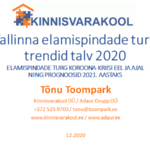 Tallinna elamispindade turu trendid talv 2020