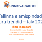 Tallinna elamispindade turu trendid – talv 2024